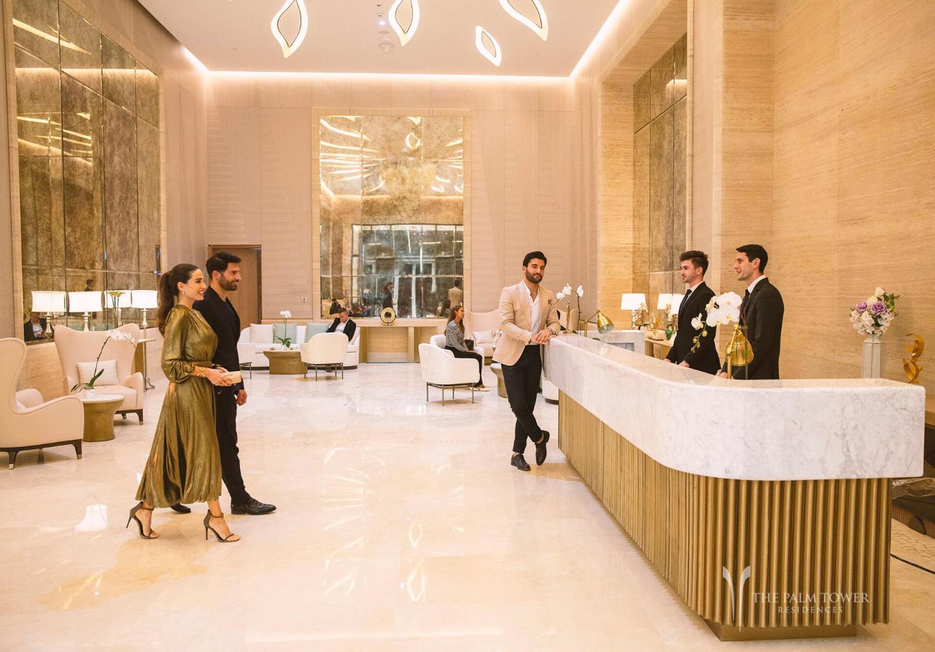 Ultra Luxury Palm Tower With Shared Hotel Facilities 두바이 외부 사진